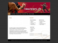 tanzkurs.ch Webseite Vorschau
