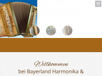 bayerland-harmonika.de Webseite Vorschau