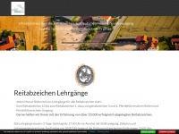 reitabzeichen.com Webseite Vorschau