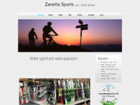 zanettasports.ch Webseite Vorschau