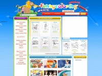 funnycoloring.com Webseite Vorschau