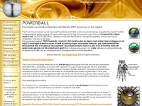 powerball.cc Webseite Vorschau