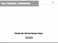 herzogbau.ch Webseite Vorschau