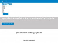 drystar.cz Webseite Vorschau