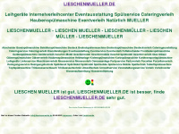 lieschenmueller.de Webseite Vorschau