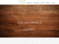 bm-schreinerei.ch Webseite Vorschau