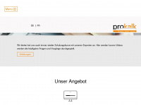 prokalk.ch Webseite Vorschau