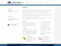 swissdesign.nl Webseite Vorschau