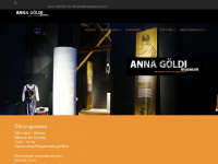 annagoeldi.ch Webseite Vorschau