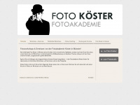 fotoakademie-koester.de Webseite Vorschau