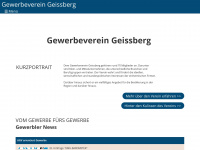 gvgeissberg.ch Webseite Vorschau