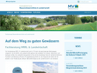 wrrl-mv-landwirtschaft.de Webseite Vorschau