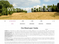 westruper-heide.de Webseite Vorschau