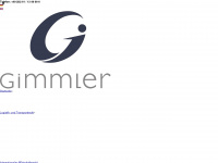 gimmler-gruppe.com Webseite Vorschau