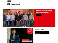 spd-hauzenberg.de Webseite Vorschau