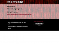 rheinmainzer.de Webseite Vorschau