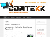 comtekk.de Webseite Vorschau