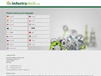 industrystock.sk Webseite Vorschau