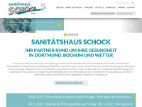 sanitaetshaus-schock.de Webseite Vorschau
