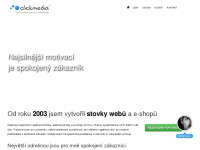 clickmedia.cz Webseite Vorschau