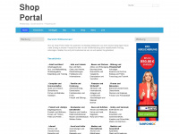 shop-portal.org Webseite Vorschau