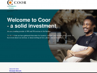 coor.com Webseite Vorschau