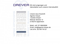 agentur-dreyer.de Webseite Vorschau