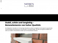 niessen-gmbh.com Webseite Vorschau