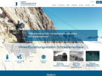 schneefernerhaus.de Webseite Vorschau