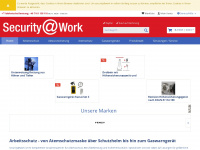 saw-arbeitsschutz.de Webseite Vorschau