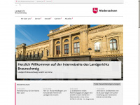landgericht-braunschweig.de Webseite Vorschau