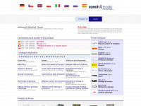 czech-trade.fr Webseite Vorschau