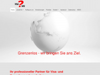 visa-wie.de Webseite Vorschau