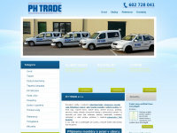 phtrade.cz Webseite Vorschau