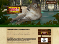 jungleadventures.com Webseite Vorschau