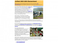 julifest.de Webseite Vorschau