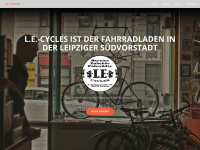 le-cycles.de Webseite Vorschau