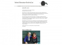 krimi-literatur-festival.at Webseite Vorschau