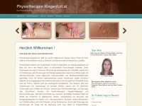 physiotherapie-klagenfurt.at Webseite Vorschau