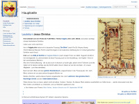 vulgata.info Webseite Vorschau
