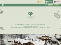 hotel-alpenhof.com Webseite Vorschau