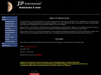 jd-astronomie.de Webseite Vorschau