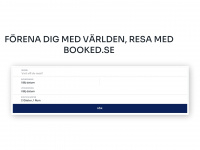 booked.se Webseite Vorschau