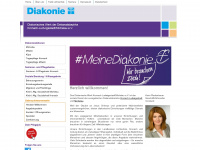 diakonie-klm.de Webseite Vorschau