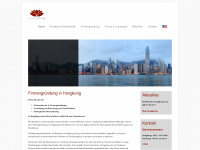 hongkong-firma.de Webseite Vorschau