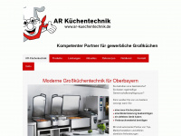ar-kuechentechnik.de Webseite Vorschau