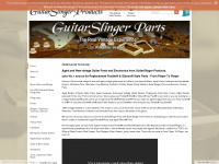 guitarslingerproducts.com Webseite Vorschau