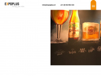 expoplus.nl Webseite Vorschau