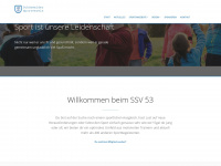 ssv53.de Webseite Vorschau