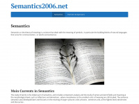 semantics2006.net Webseite Vorschau